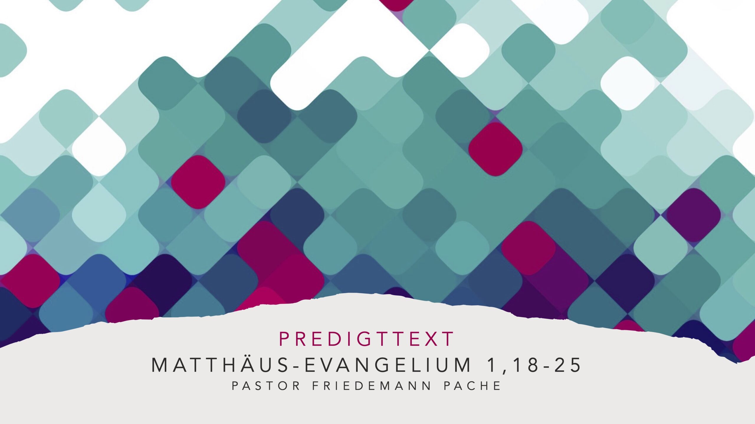 Gott gebraucht ganz gewöhnliche Menschen